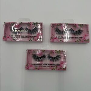 New Moira 3D Effect Bionic Vegan Faux Mink Lashes Set of 3 in Bestie